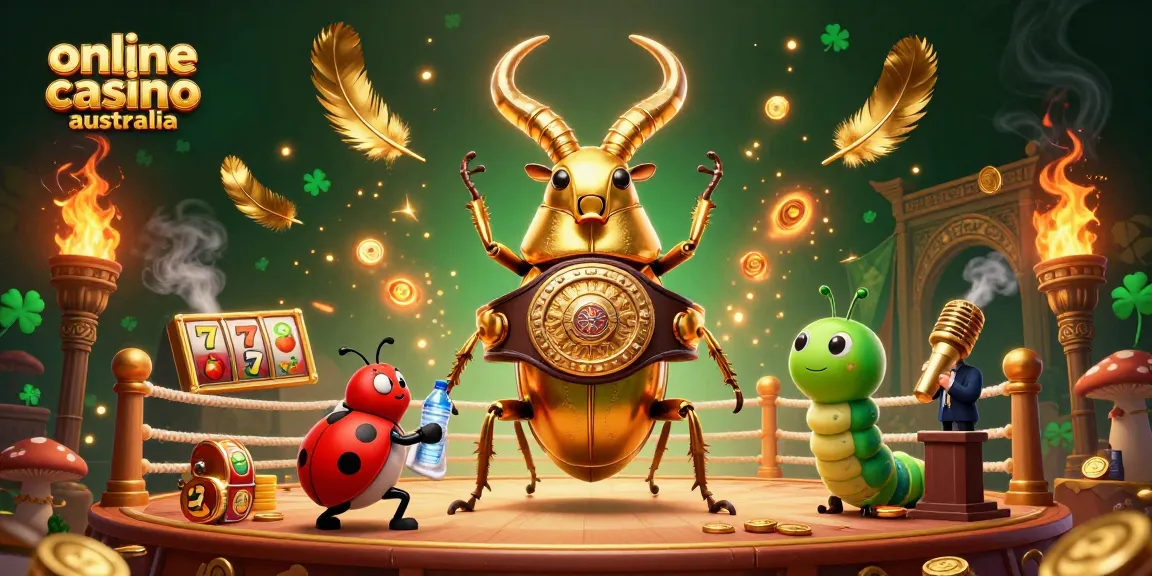 Engage in exciting online casino australia action with vibrant casino-themed characters.